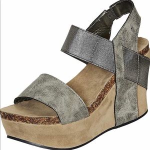 Pierre Dumas Pewter Silver Wedges (OBTB Dupes)